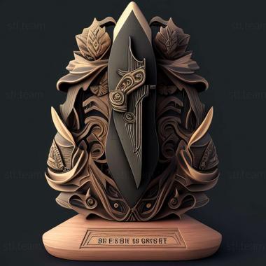 3D модель Гра Delta Force Task Force Dagger (STL)